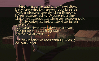 Ekran odprawy przed misją